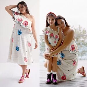 Floral One-Shoulder Dress